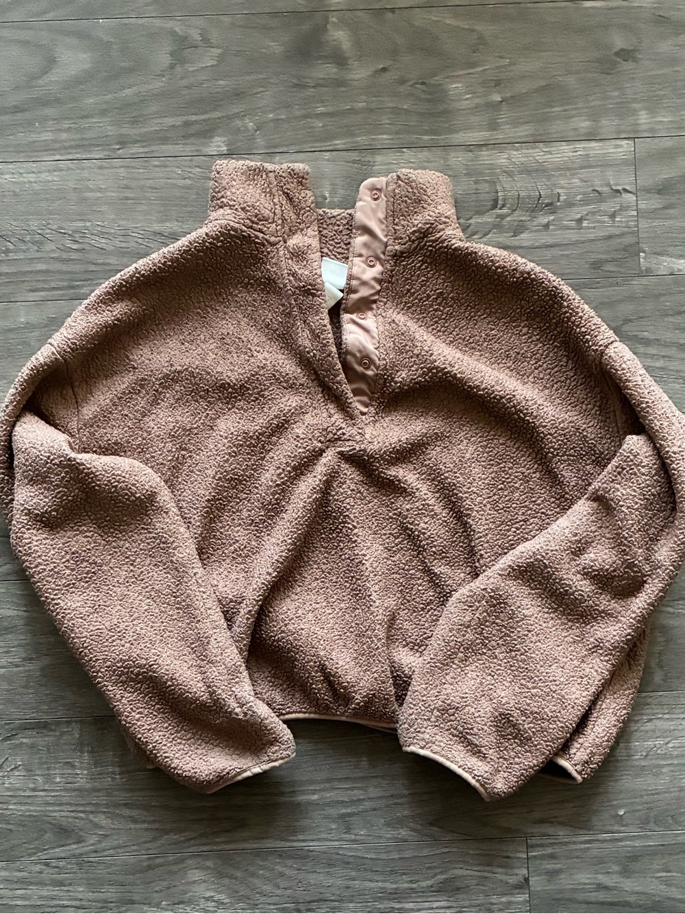 H&M light brown wool sweater
